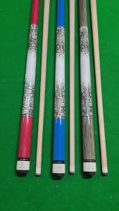 Cross-Border Hot-Selling American Style Nine-Ball Pool Cue Fancy Pool Cue Club Big Head Cue 13mm Cue Stick