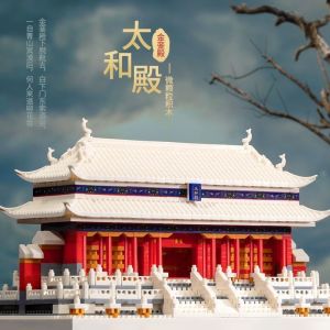 [HOÀN TIỀN  6%]Mô hình kiến trúc - Đồ chơi xếp hình lắp ráp toà nhà lâu đài cung điện đền Tajmahal ấn độ nano block quà tặng diy con gái