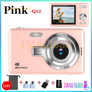 [✅Sg Ready Stock]  Campus student entry digital camera / megapixel HD digital camera / CCD campus student portable camera / retro HD digital camera can be imported into mobile phones