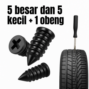Paku Tambal Ban Tubeless Skrup Karet Patch Bolt Ban Mobil Motor Sepeda OTO4022