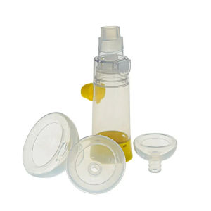 2025Aerosol Chamber Inhaler For Cats Dogs With Silicone And Low Resistance Inhalation Valve Asthma Inhaler Spacer Portable