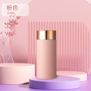 TUMBLER TERMOS VACUUM CUP INSULATED MUG HOT & COOL 200 ML ROSE GOLD STAINLESS STEEL 316 / COFFEE TUMBLER / TERMOS TAHAN PANAS & DINGIN