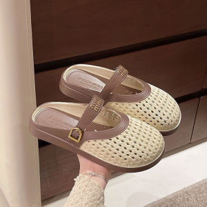 Free Shipping New Summer Collection: Breathable Open-Weave Minimalist Versatile Comfortable And Casual Slip-On Flats For Women