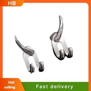HB New Punk Earring For Men Detachable Dual Purpose Stud Earrings Prong Ear Charms Fashion Jewelry