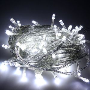 ( 220V Dec ) SOHO LED String Light 100LEDs Christmas Lights Indoor/Outdoor Wedding Fairy Waterproof String Light Decoration Lamp White light Colorful for Christmas Home Party Light of decorations