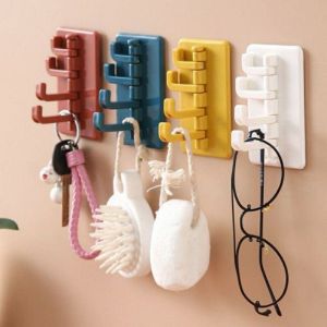 Móc dán tường treo đồ tiện lợiMóc dán tường đa năng không cần khoan tường