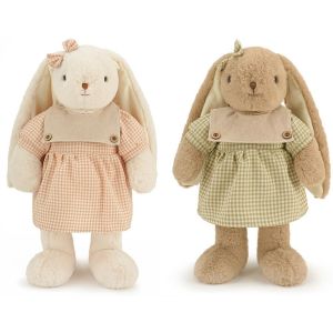 BENYTRO 40cm/50cm Lily Rabbit Doll Stuffed Soft Comfort Toy  Cartoon Long Ear Rabbit Plush Toy
