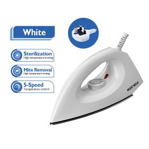 MEEVIDA 1100W Electric Dry Iron Handheld 5-Speed Temperature control Non Stick Clothes Ironing Machine 熨斗