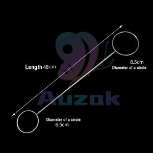 AUK 6.5/8.5cm Scalding Bottle Iron Ring Glass Bottle Cutting Tool DIY Vase