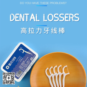 Tongkat Benang Gigi - Dental Floss Stick