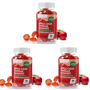 Apple Cider Vinegar Gummies Vitamin C Gummy Slimming Cleansing Energy Booster Promotes Metabolism And Detoxification