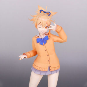 Mô hình giấy anime girl Anime Game (Genshin Impact) Yoimiya in School Uniform