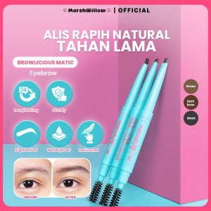 [CLEARANCE EXP 10/2026] Marshwillow Browlicious Eyebrow Matic Black