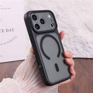 Matte Translucent Full Lens Protection Hard Case For iPhone 17Pro 16 18Pro 17Pro Max For Magsafe Frosted Back Cover