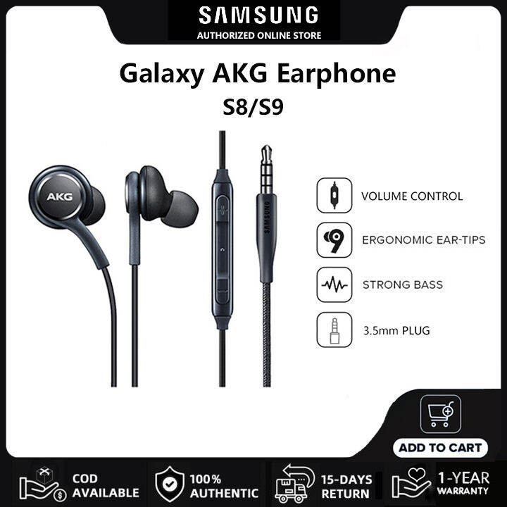 หูฟัง Samsung Headset S8 Akg หูฟังซัมซุง Eo Ig955 Earphone เบสหนัก หูฟังแบบสอดหู 35mm Edition