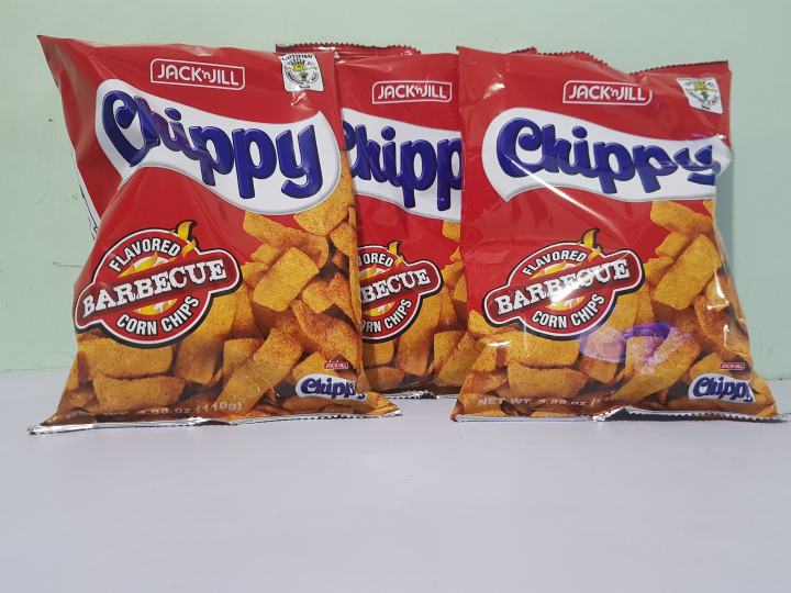 Jack N Jill CHIPPY Chips - Barbecue Flavored Chips (pack of 6 pieces x ...