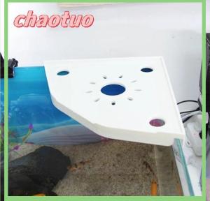 chaotuo Fish Tank Corner Storage Rack Punch-free Storage Rack Fish Tank Top Landscape Bracket Hydroponic Green Plant Tray