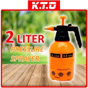 2 Liter Multi-Purpose Pressure Hand Pump Sprayer Gardening Tool Water Spray Bottle Botol Penyembur Pam