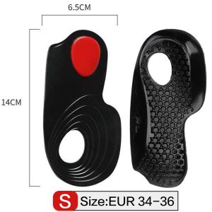 MIYIO 1Pair Orthotic Insole Arch Support Inserts Flat Foot Correction X/O Type Legs Orthopedic Insole