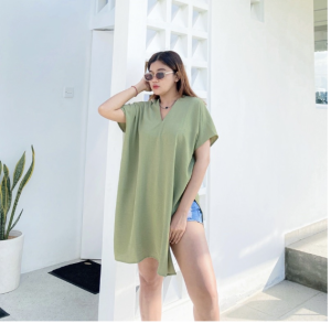 SQUARE TOP nagita LONG SQUARE TOP ATASAN BLOUSE WANITA CRINKLE ANTI LECEK