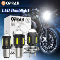 🏍️Oprah T19 LED Motorcycle Headlight Bulb White High Beam Light Yellow Low Beam High Bright Condenser Lens LED Motorcycle Headlight 6000K 12V P15D BA20D H4 LED Headlight Bulb for Motorcycle【Ready Stocks】. 