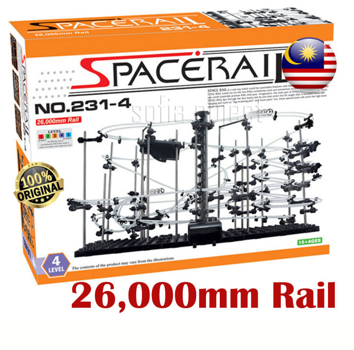 Space Coaster Spacerails Level 26000mm Rail 231-4 Game Model