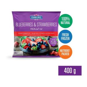 Emborg Blueberries And Strawberries - Frozen