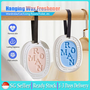 [SG Stock] Aromantic Wardrobe Freshener Solid Air Freshener For Cabinet Toilet Deodorizer Aromatherapy Wax Wardrobe Deodorant Car Fragrance Pendant