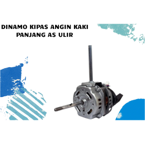 DINAMO KIPAS ANGIN TORNADO AOYAMA KAKI PANJANG AS ULIR MESIN KIPAS ANGIN BESI 16-18inch