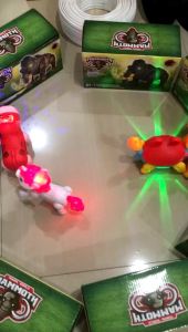 Mainan Kuda Poni-Tiger-Sapi-Kepiting Lampu dan Musik
