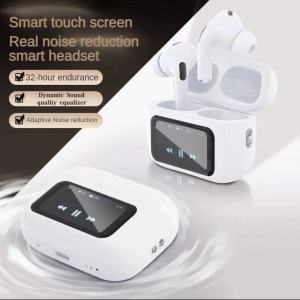 หูฟังหน้าจอสัมผัสอินเอียร์ A9PRO อายุการใช้งานแบตเตอรี่ยาวนาน ลดเสียงรบกวนคุณภาพสูง GPS หูฟังบลูทูธหลายภาษา