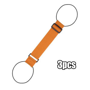 3pcs Fashion Adjustable Luggage Elastic Strap Versatile Reusable Suitcase Elastic Belt Baggage Fixed Tie Anti-drop Packing Straps Travel Accessories