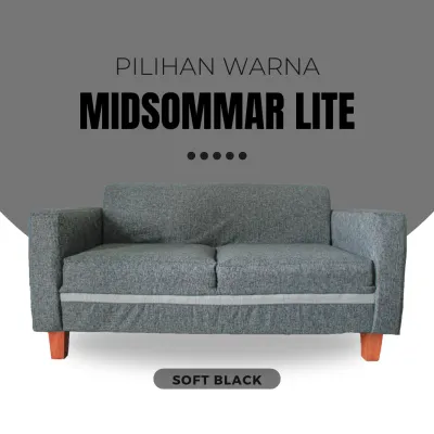 Midsommar - sofa minimalis retro 2 seater modular set