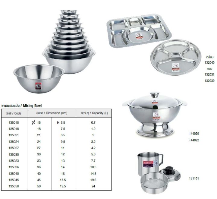 Zebra%20Stainless%20Steel%20Mixing%20Bowl%2033cm,%207.7L%20-%20Image%205