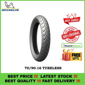 TAYAR MICHELIN PILOT STREET 2 70/90-16 80/90-16 TUBELESS TYRE