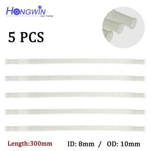 Chitu Auto Parts Universal Fuel Petrol Pump Hose - Plastic Nylon Corrugated Flexible Plastic Pipepipe ID8 OD10 Length:80 100 150 200 250 300mm