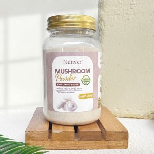 NUTIVER | MUSHROOM POWDER | KALDU JAMUR BUBUK | BUBUK JAMUR NON-MSG | BUMBU MASAKAN | KALDU JAMUR | KALDU JAMUR BUBUK MURNI | BUMBU DAPUR | BUMBU MASAK