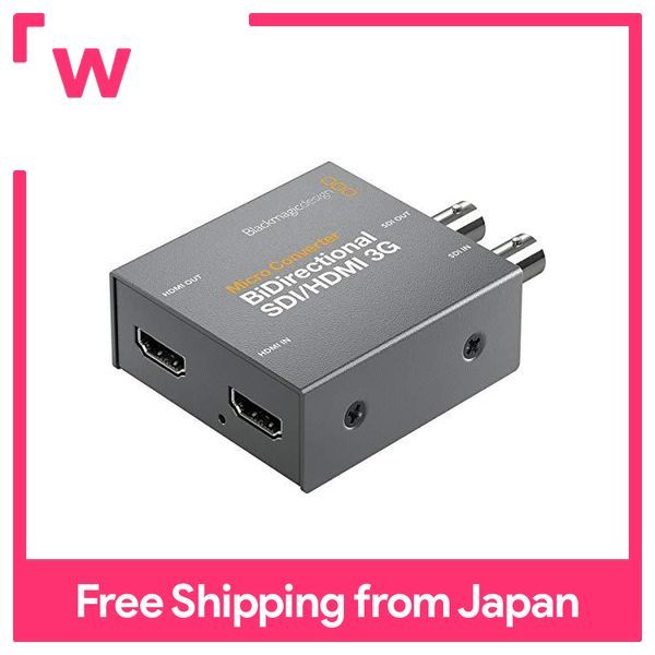 Blackmagic Micro Converter BiDirect met voedingseenheid, SDI/HDMI 3G PSU BM- CONVBDC/SDI/HDMI03G/PS