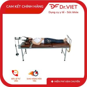 Giường kéo cột sống 3 khúc các bệnh liên quan đến cột sống lưng cột sống cổ cột sống ngực.