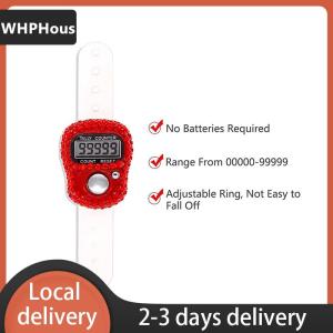 [COD] WHPHous Ship within 24 hours Electronic Finger Counter Ring Finger Click Portable Resettable Digital Display Counter Golf Count Braided Prayer Accessories