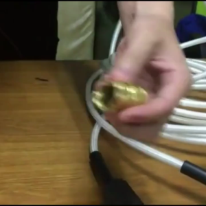 Garden Hose Quick Connect Solid Brass Quick Connect Hose Fittings 3/4 inch Thread Water Hose Connectors Quick Release