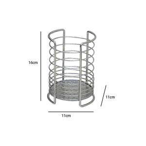 Kitchen Utensils Chopsticks Holder Drying Rack Basket Stainless Steel Flatware Organizer Drainer Silverware Cutlery Holder