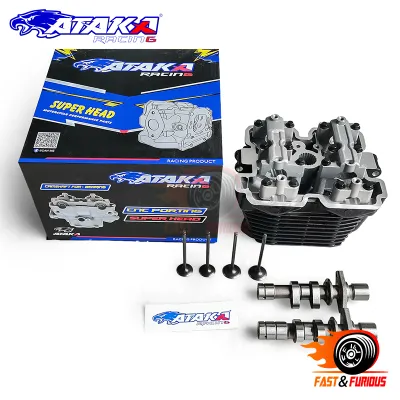 ATAKA Racing Cylinder 4V Head For Suzuki RAIDER 150 Carb（22/25MM 23/26MM）