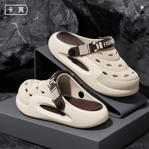 Free Shipping Clogs 2026 Summer Outdoor Driving Dual-Purpose Beach Shoes Closed-Toe MenS Heel