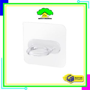 MI-C1087 Gantungan Bracket Bulat Serbaguna Gantungan Tempel Magic Hook Fleksibel / Bracket Gantung