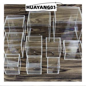 HUAYANG01 [2023 new HOT FASHION] Square High Transparent Plastic Box Betta Breeding Box Mini Candy Slime Mud Packaging Box