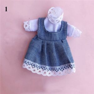 00DANZI00 1 / 12Bjd Molly Body Phụ kiện Obitsu 11 Ob11 Trang phục búp bê xinh đẹp Váy búp bê 16 ~ 17cm Quần áo búp bê Bộ đồ cho búp bê hình thú