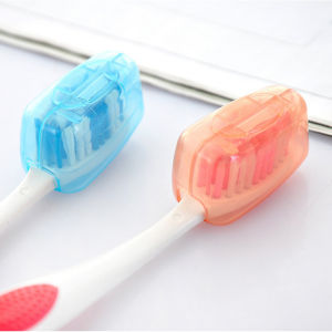 Travel Toothbrush Storage Box Portable Toothbrush Cup Toothpaste Case with Cover Toiletry Container Organizer