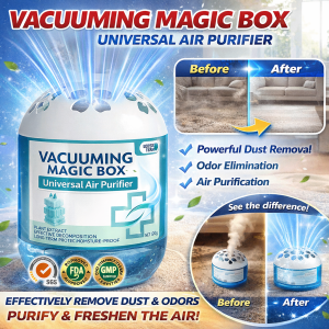 Air Magic Box Vacuum Cleaner All-Purpose Automatic Dust Buster Absorbs Moisture Removes Odor Dust