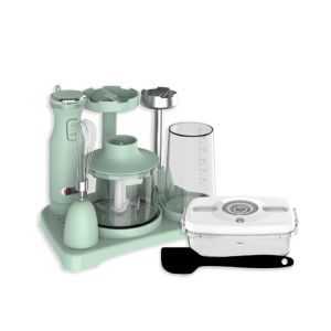 Odette 9-in-1 9 Speeds Hand Blender & Chopper Set With Vacuum Pack Container / Mixer / Grinder (HB956SH6PB)